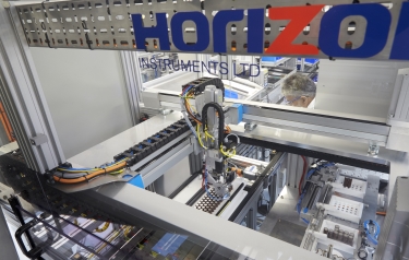 Automation solutions provider Horizon Instruments designed and integrated the Festo handler and conveyor system
