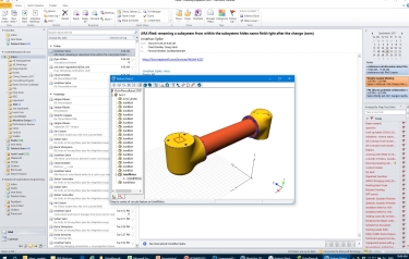 The automatic CAD import in MapleSim The automatic CAD import in MapleSim