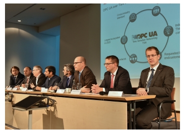 The Shapers first unveiled their plans for a unified communication standard based on OPC UA and TSN at he 2016 SPS IPC Drives exhibition. The Shapers first unveiled their plans for a unified communication standard based on OPC UA and TSN at he 2016 SPS IPC Drives exhibition.
