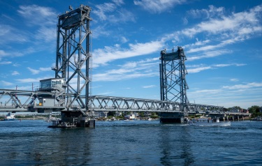 Engineers at the University of New Hampshire create a ‘living’ bridge (Credit: SCOTT RIPLEY/ UNH)