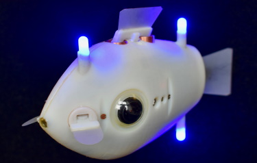 These fish-inspired robots can synchronise their movements without any outside control (Image courtesy of Self-organizing Systems Research Group) These fish-inspired robots can synchronise their movements without any outside control (Image courtesy of Self-organizing Systems Research Group)