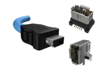 Amphenol’s ix Industrial connectors are available in a variety of plugs and receptacles for cable, bulkhead and pc board applications. (Image source: Amphenol)