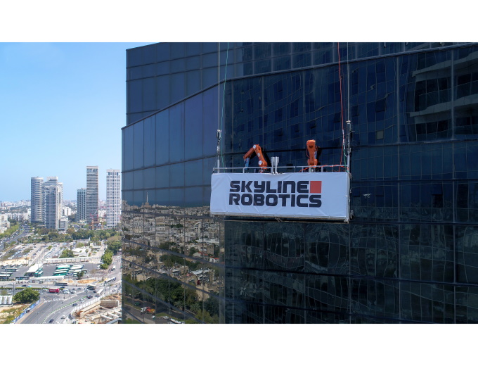 Skyline Robotics from Israel takes window cleaning for skyscrapers to a new level, with the help of  KR AGILUS and KR C5 micro.