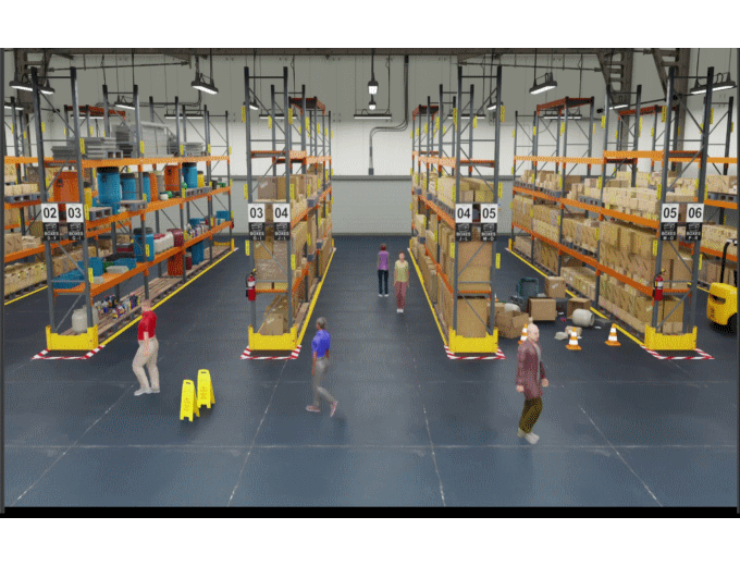 New Isaac Sim supports people simulation in warehouse