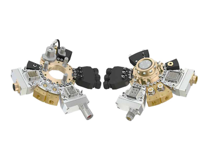 Robot tool changing systems from Stäubli Fluid Connectors are designed for all robots and payloads, regardless of manufacturer and robot type Robot tool changing systems from Stäubli Fluid Connectors are designed for all robots and payloads, regardless of manufacturer and robot type