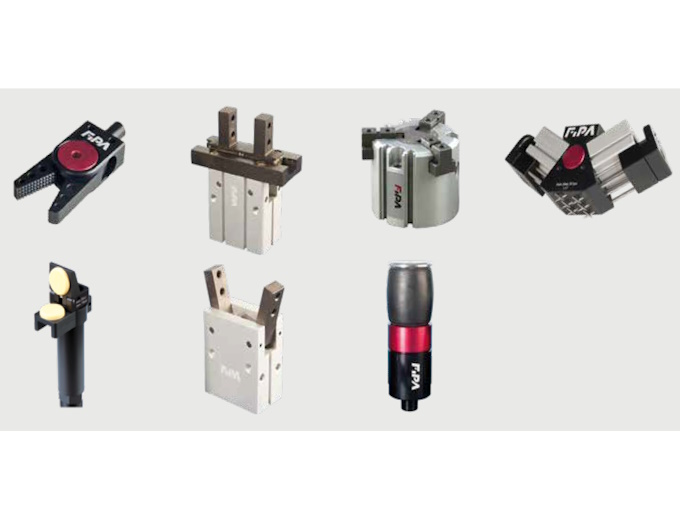 Mechanical and vacuum gripper systems are a part of the overall range of end-of-arm-tooling components available from Stäubli Fluid Connectors Mechanical and vacuum gripper systems are a part of the overall range of end-of-arm-tooling components available from Stäubli Fluid Connectors