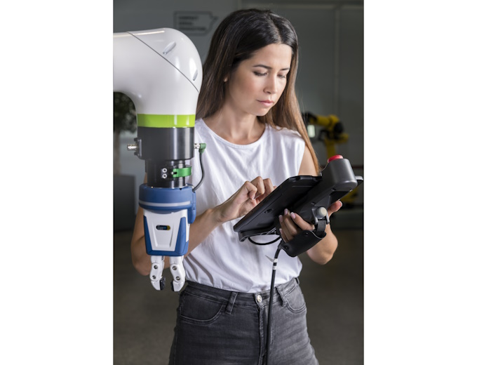 Inherently flexible and sitting midway between an industrial robot and a human, cobots sales are growing 50 percent, year-on-year