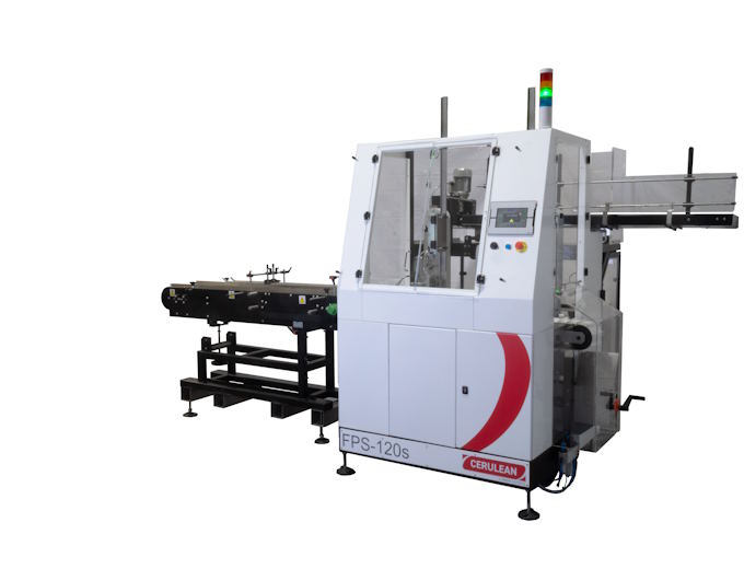 The new, energy-efficient Cerulean FPS120s tube packing machine
