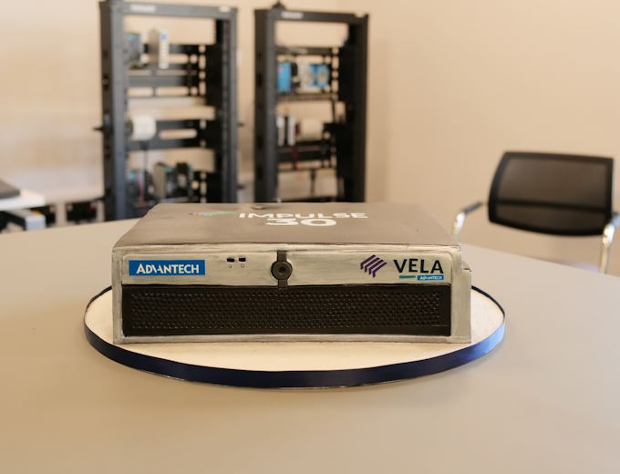 Special cake to celebrate 30 years of Impulse Embedded, and 20 years of partnership with Advantech Special cake to celebrate 30 years of Impulse Embedded, and 20 years of partnership with Advantech