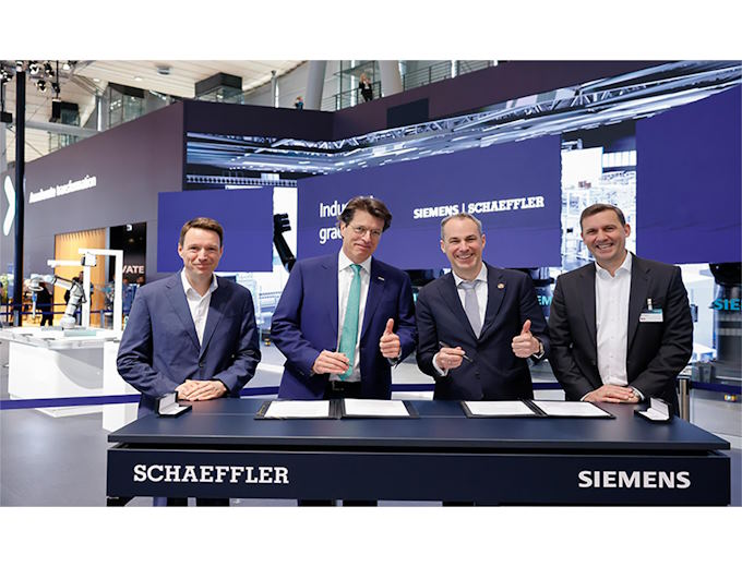 Schaeffler and Siemens signed a memorandum of understanding (MoU) in the field of artificial intelligence