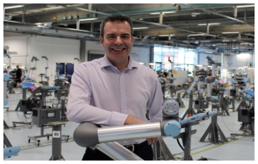 Mark Gray, UK Country Manager at Universal Robots Mark Gray, UK Country Manager at Universal Robots