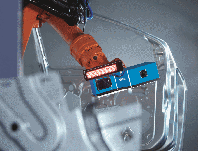 Robot picking of automotive parts from a rack using SICK PLR Robot picking of automotive parts from a rack using SICK PLR