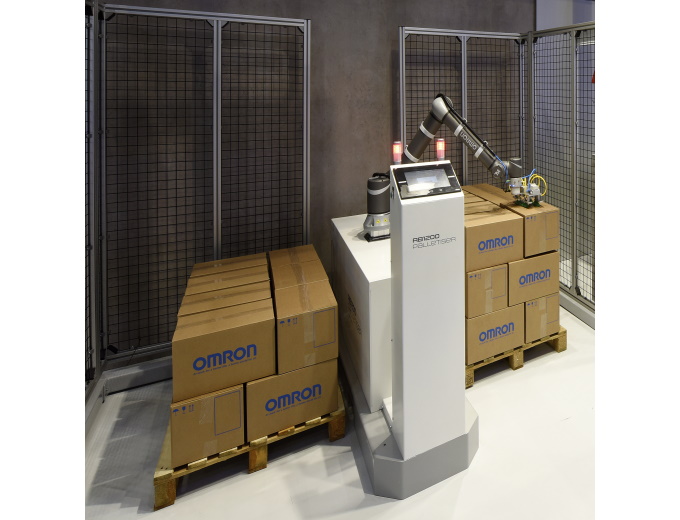 End of line palletising using the RB1200 Cobot Palletiser is one example that is perfectly suited to use of cobots automation End of line palletising using the RB1200 Cobot Palletiser is one example that is perfectly suited to use of cobots automation