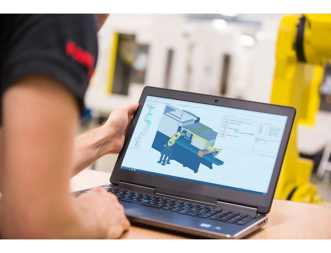 The ROBOGUIDE software allows Mitre Plastics to investigate how different specifications can influence life cycle The ROBOGUIDE software allows Mitre Plastics to investigate how different specifications can influence life cycle